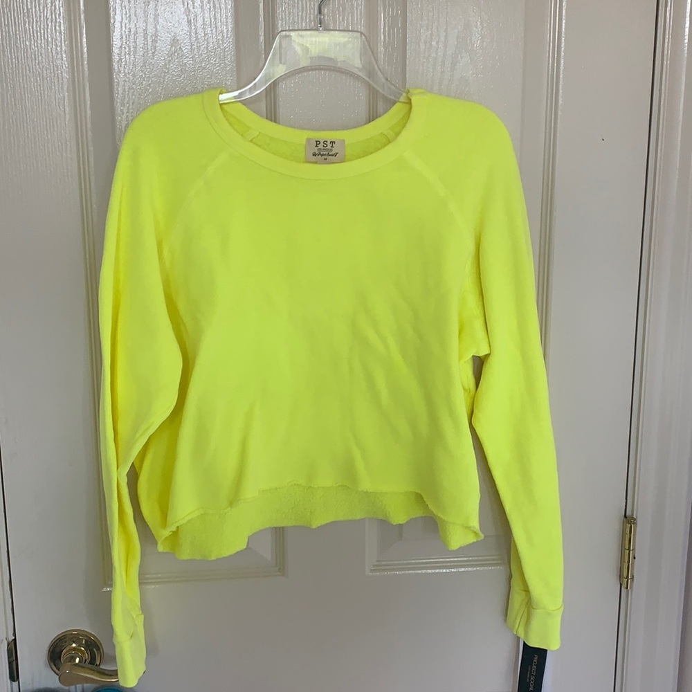 Neon Cropped Sweater!